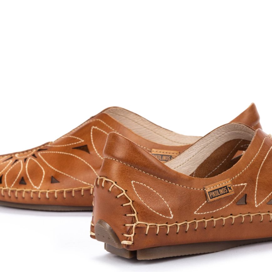 Women's Pikolinos JEREZ Moccasins Brown | NZ R517839